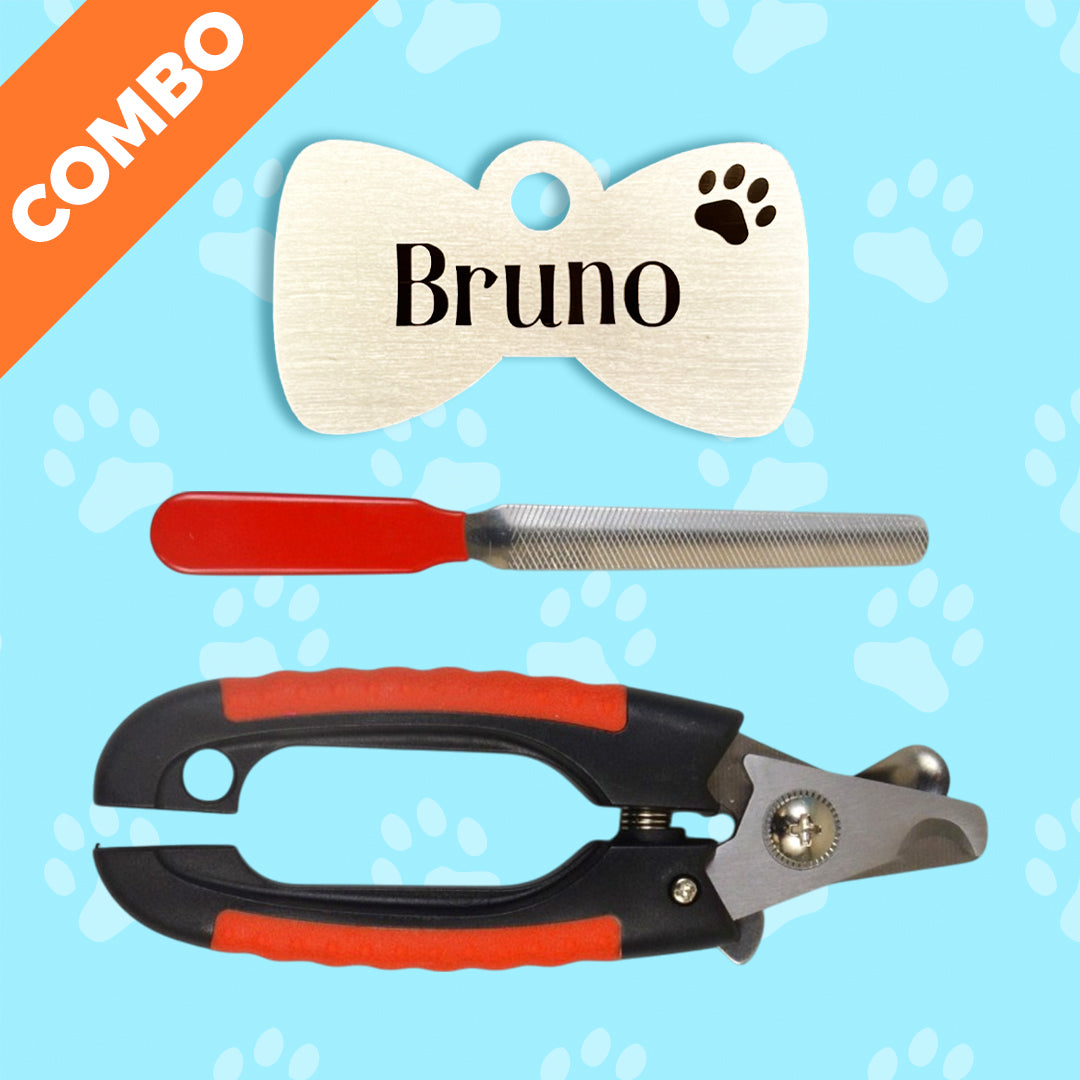 Bark & Purr Tag and Nail Cutter Combo