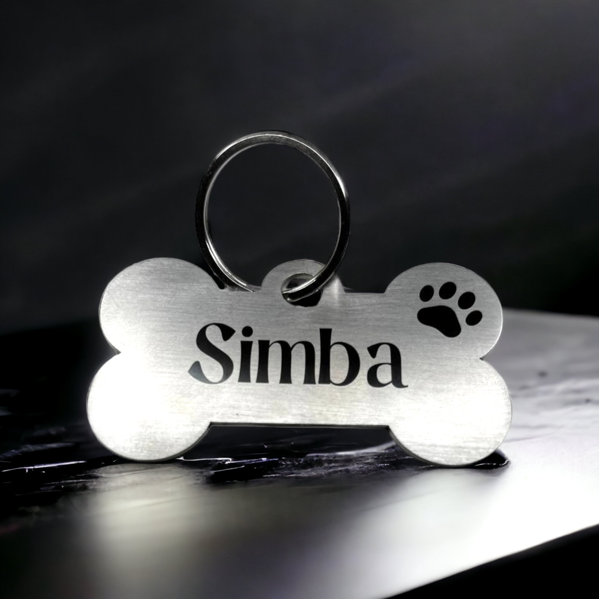 Bark & Purr Tag Classic Collar and Comb Combo